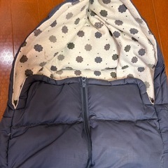 エアバギー　ベビーカーフットマフ　レインカバーもあります。　12／26までに取りに来れる方の画像