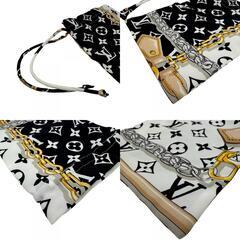 ルイヴィトン LOUIS VUITTON ポーチ マスク マイユ マスクなし タグ有 M76748 ブラックの画像