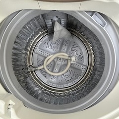 #63 激安販売!! ホースカットありの為大特価!! SHARP 2018年 7.0kg ES-KS70T-Nの画像