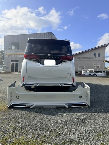 アルファード40系リアバンパーモデリスタリアスポイラーセット