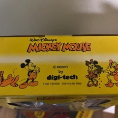 引き取り限定　disney ミッキーマウス目覚まし時計の画像