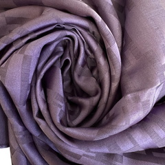 エルメス HERMES スカーフ H総柄 パープルの画像