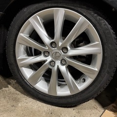 LEXUS IS 17インチ  スタッドレス　純正ホイールの画像