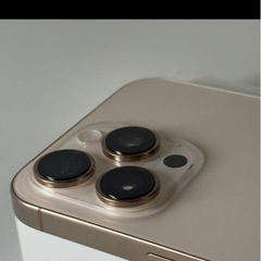 アップル　アイフォン　Apple IPhone 16 Pro Max  デザートチタニウム　バッテリー100% 充電回数1-2回　新品に近い超美品の画像