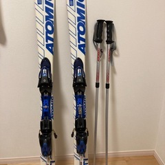 ショートスキー板　123cmの画像
