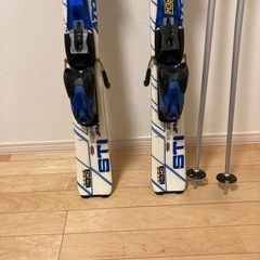 ショートスキー板　123cmの画像