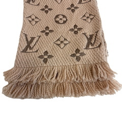 ルイヴィトン LOUIS VUITTON マフラー モノグラム エシャルプロゴマニア GM1221 ベージュの画像