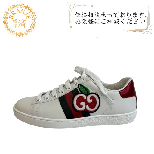 グッチ GUCCI 22 スニーカー エース シェリーライン ACE ローカット