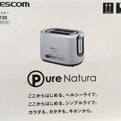 TESCOM トースター CT30 ホワイト 未使用の画像