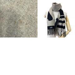 エルメス HERMES マフラー フリンジ テット ア クー ベージュの画像