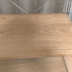 収納棚　木製板 フレームスチールの画像