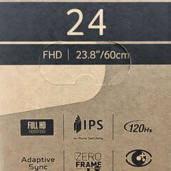 acer 23.8インチ フルHD PCモニター KB242Y Gbmix 2025年製 中古の画像