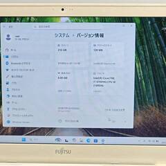 高性能★ i7-7600HQ 15.6 富士通 ノートPC LIFEBOOK AH47/W  windows11 home 8GB SSD256GB カメラ オフィス C296の画像
