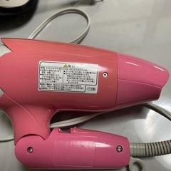 パナソニック ターボドライ ドライヤー ピンク の画像