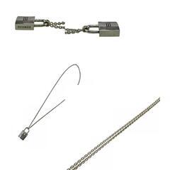 エルメス HERMES ネックレス カデナ ペンダント シルバーの画像