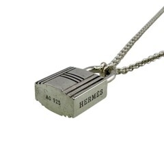 エルメス HERMES ネックレス カデナ ペンダント シルバーの画像