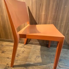 lizz リズ　ダイニングチェア　チェア　オレンジ　kartel の画像