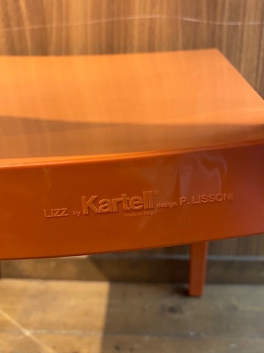 lizz リズ ダイニングチェア チェア オレンジ 最新 kartel