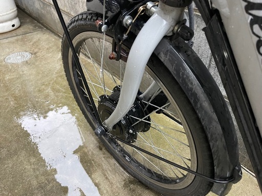 乗車可能 中古　折り畳み電動自転車　tdn-212l