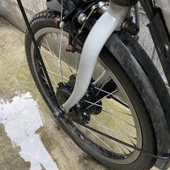 乗車可能 中古　折り畳み電動自転車　tdn-212lの画像