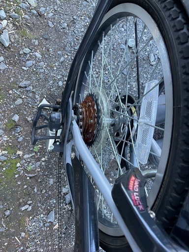 乗車可能 中古　折り畳み電動自転車　tdn-212l