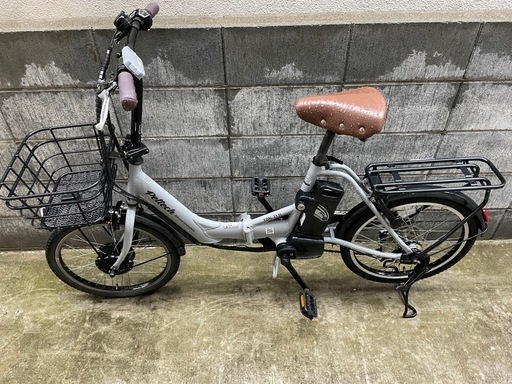 乗車可能 中古折り畳み電動自転車tdn-212l (大和) 大泉学園の電動
