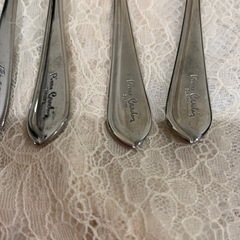 ティースプーン　フォーク　イタリー製　フランス製の画像