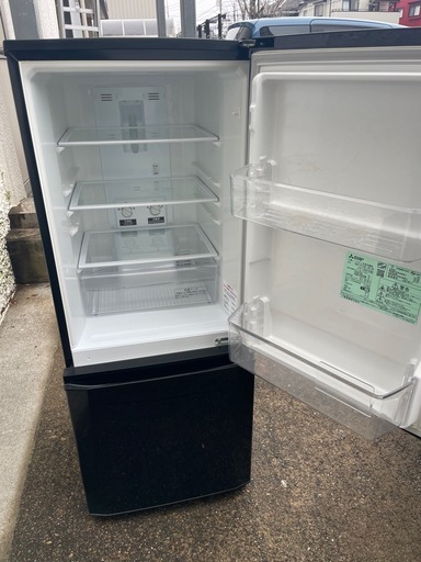 三菱　MR-P15E -B1冷蔵庫 2020年式
