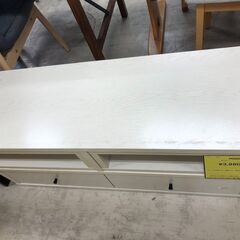 【ジャングルジャングル石津店】TV台　テレビ台　ホワイト　TVボード　人気　新生活 収納 堺市 西区 東区 北区 南区 堺区 石津の画像