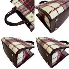 ジミーチュウ JIMMY CHOO ハンドバッグ ヴァレンヌ ミニトートバッグ レッド系の画像