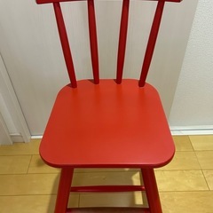 【12/26〜28受け取り限定】IKEA イケア AGAM アーガム 子ども用チェア キッズチェア の画像