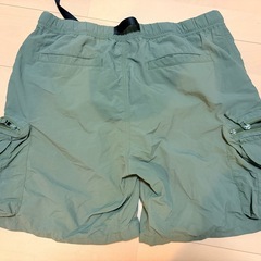 GU ナイロンカーゴハーフパンツ ダークグリーン L の画像