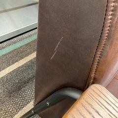 ニトリ　ステイン2人掛けソファーの画像