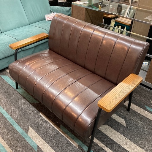 ニトリステイン2人掛けソファー (あるあるマーケット) 春日井のソファ