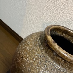 レトロ　茶壺の画像