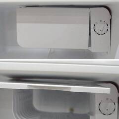 在庫のこり1点！ ★限定入荷★  掘り出し物！通電OK A-Stage RF01A-46WT? 46L 1ドア冷蔵庫 製氷室搭載 ホワイト 家電の画像