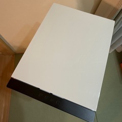 新品未使用！ニトリアスベル 分別ペダル2段 スリム ゴミ箱 38L (上20L＋下18L)の画像