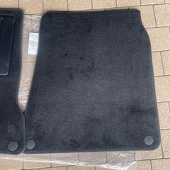 フェラーリ　カリフォルニアＴブラックフロアマットの画像