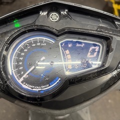 ジャンク　高槻市　シグナスX 3型　SE44J ブラック　実働　割れ　書類ありの画像