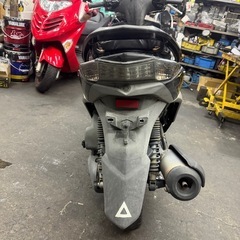 ジャンク　高槻市　シグナスX 3型　SE44J ブラック　実働　割れ　書類ありの画像