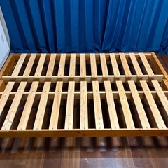 美品 ソファベッド  セミダブルサイズ　マットつき　 の画像