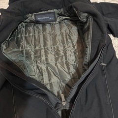 【高機能】WEATHERPROOF 中綿ジャケット M ブラック 2重構造 防寒の画像