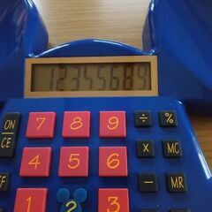 レトロ　大きなミッキーの電卓の画像