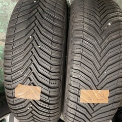 VW フォルクスワーゲン 205/55R16 ゴルフ6 純正 6.5J +50 PCD112 5穴 5k0601025S ガリ傷有り バリ溝スタッドレスタイヤの画像