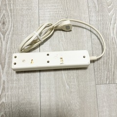 オーム　延長コード1.5m 4個口の画像