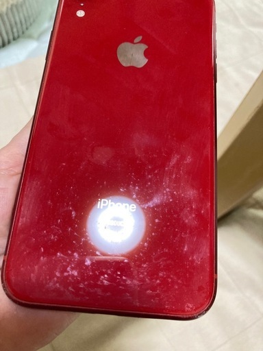 赤 iPhoneXR ジャンク