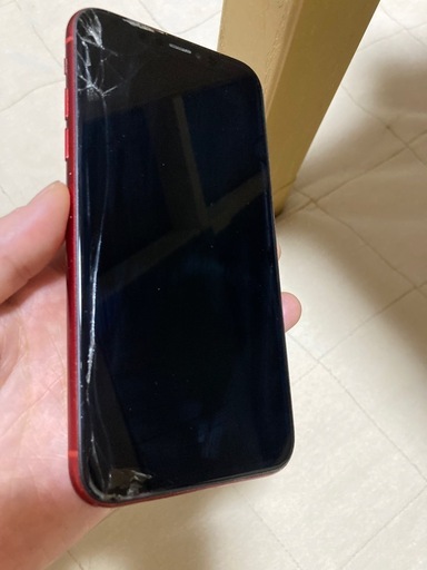 赤 iPhoneXR ジャンク
