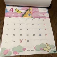 壁掛けカレンダーの画像
