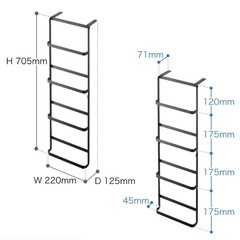 tower スリッパラックの画像