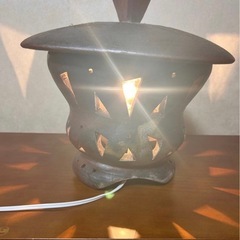 備前焼　榊原啓司　伊勢崎　テーブルライトの画像